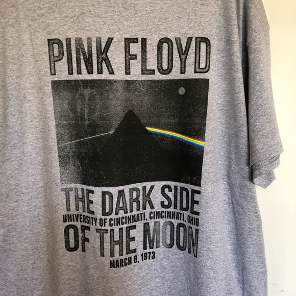 Pink Floyd Dark Side of The Moon Ohio 1973 Concert t shirt - Picture 2 of 6
